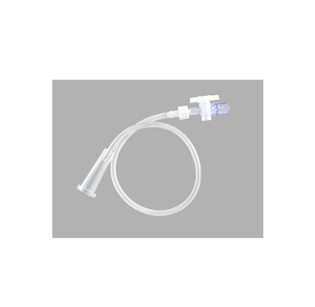 Cook VPI Tube with Drain Bag Connector 14Fr 30cm, Stopcock, Latex-Free