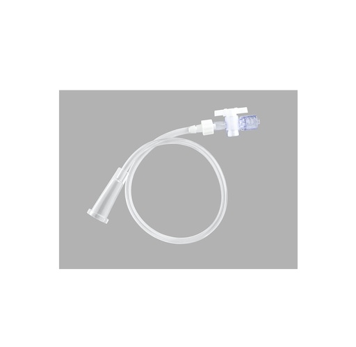 [14030ST] Cook VPI Tube with Drain Bag Connector 14Fr 30cm, Stopcock, Latex-Free