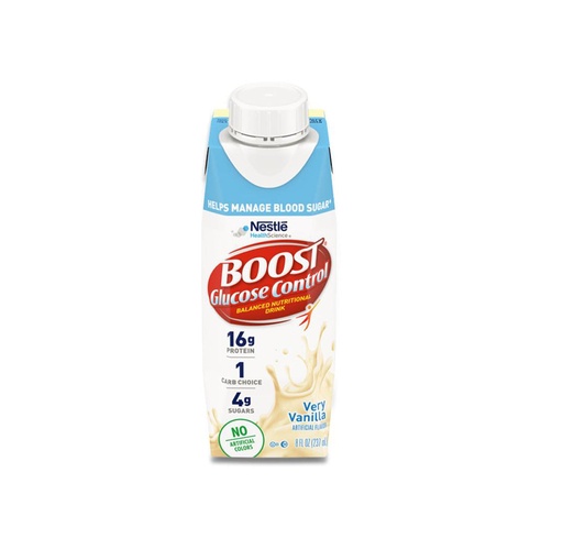 [4390066110] Boost Glucose Control Nutritional Supplement, Vanilla