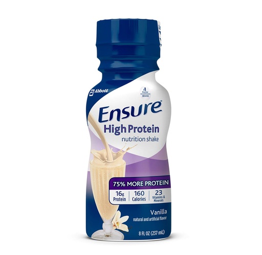 [64117] Ensure High Protein Nutritional Supplement, Valilla