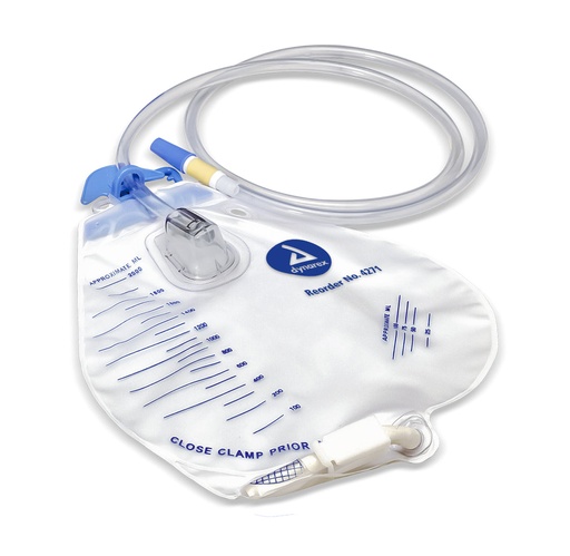 [4271] Dynarex Urinary Drainage Bag, 2000mL