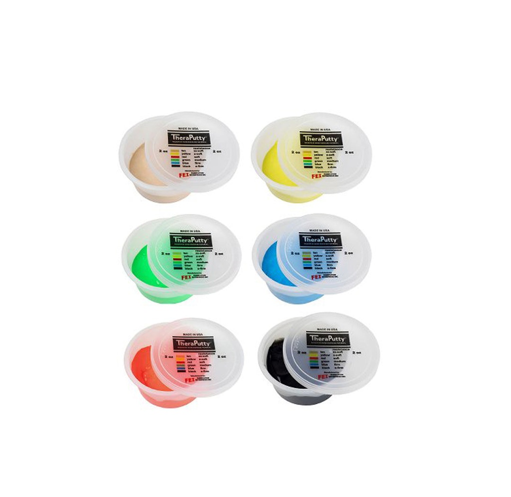 CanDo TheraPutty Set, Set of 6