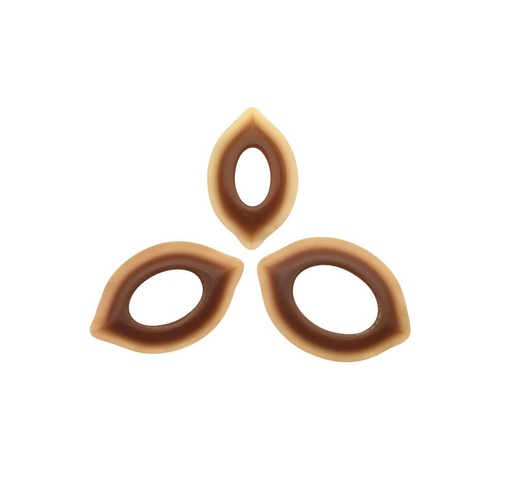 [79602] Hollister Adapt Oval Convex Barrier Ring, 1-3/16" x 1-7/8"