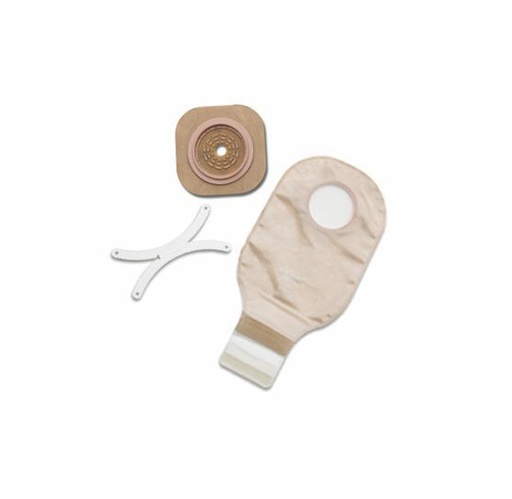 [19002] Hollister New Image Nonsterile Drainable 2-Piece Colostomy / Ileostomy Kit, Cut-to-Fit, 12" L, 1.75" Flange