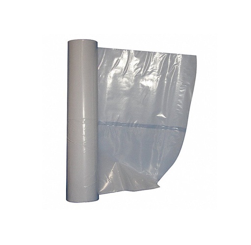 [6XWY3] Americover Construction Film, 100 ft Length, 12 ft Width, Fire Retardant Polyethylene, 4 mil 