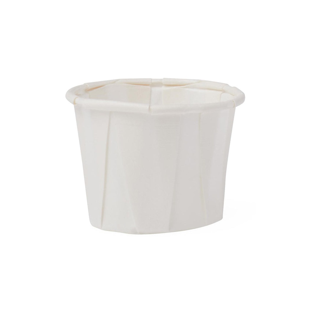 Disposable Paper Souffle Cup, 3/4oz