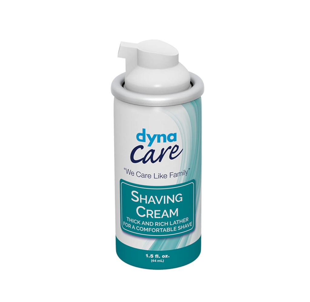 Dynarex Dynacare Shaving Cream, 1.5oz