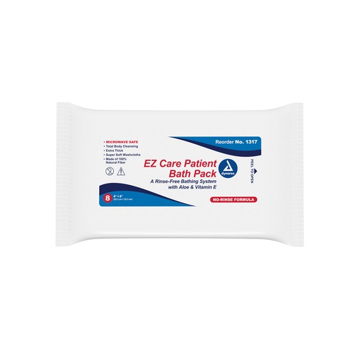 [1317] Dynarex EZ Care Patient Bath Packs