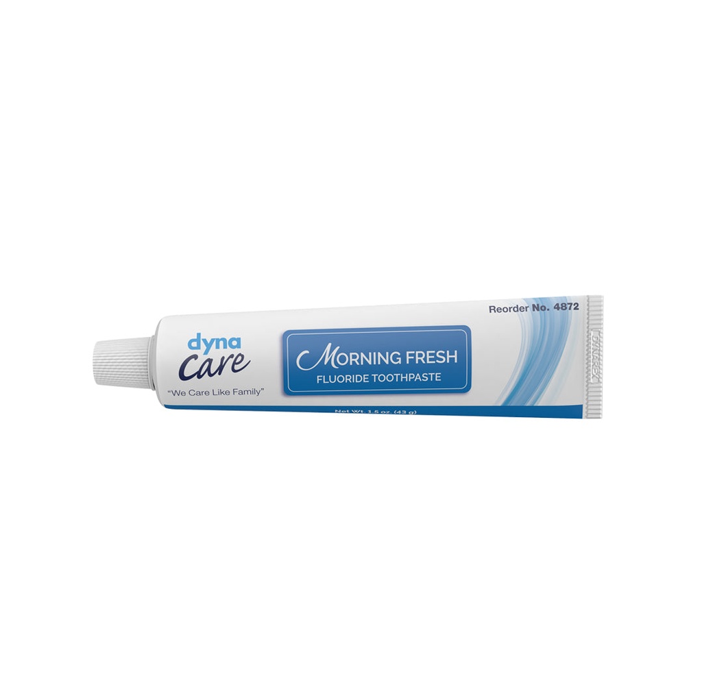 Dynarex Morning Fresh Toothpaste. 1.5oz