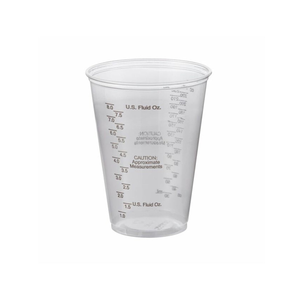 McKesson Graduated 10oz Plastic Cup