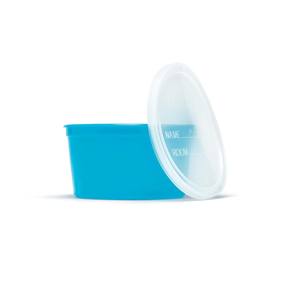 Medline Denture Container with Lid Core GPO