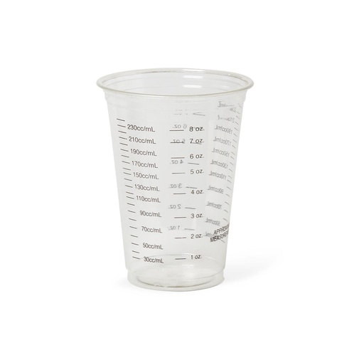 [51-NON03010BAR] Medline Graduated Plastic Cups, 10oz
