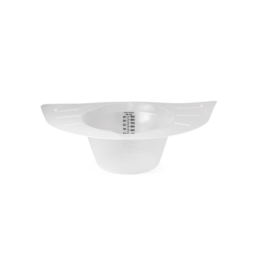 Medline Specimen Collector Pan with Graduations, 900mL