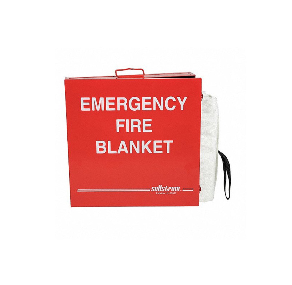 Sellstrom Fire Blanket & Cabinet