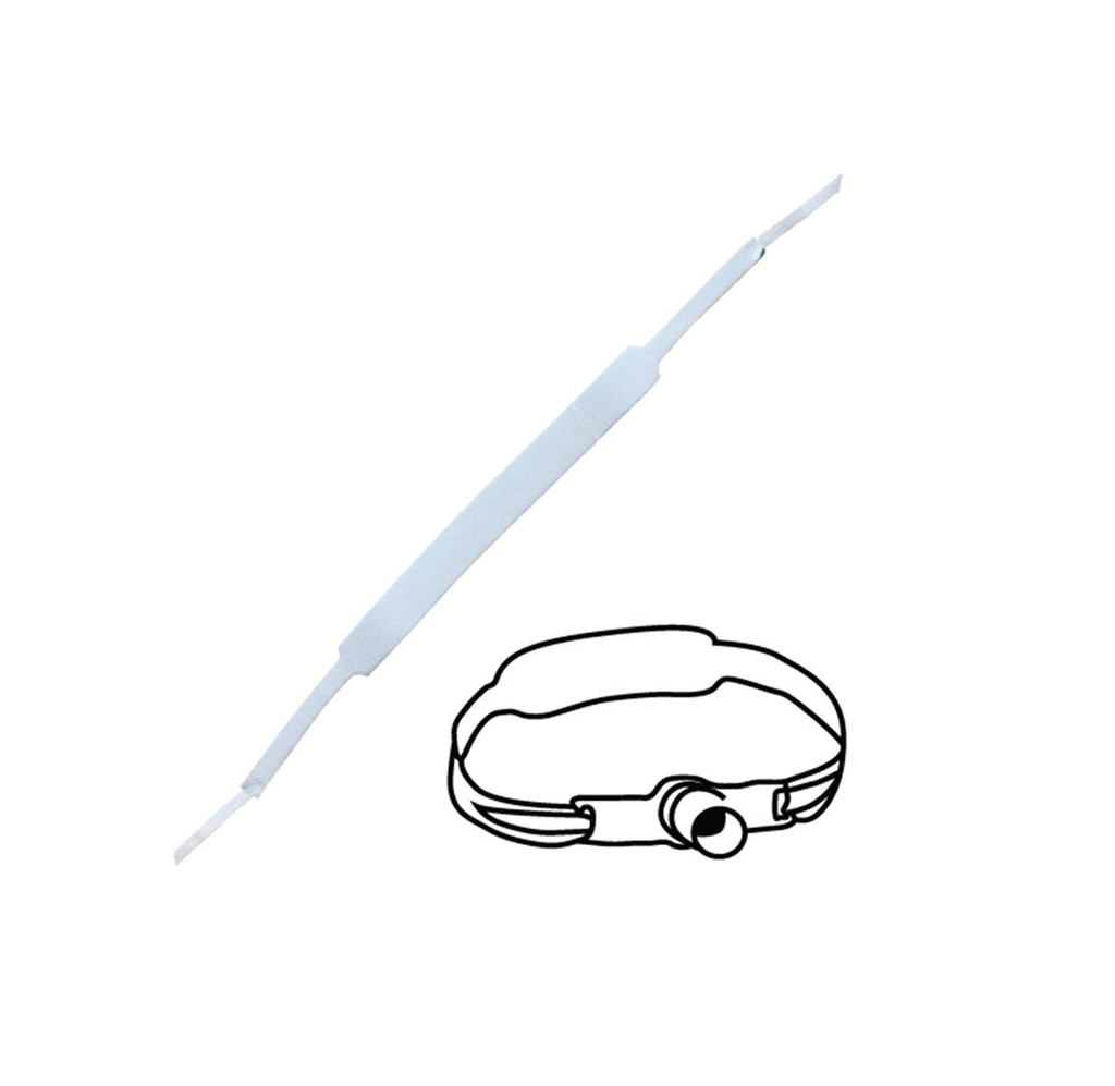 Sunset Healthcare Adult Tracheostomy Tube Neckband with Fastener Tabs