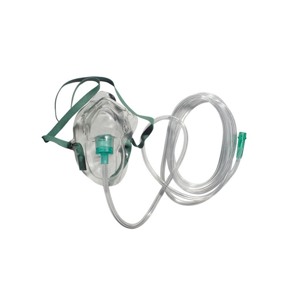 Sunset Healthcare Adult Oxygen Mask, 7ft