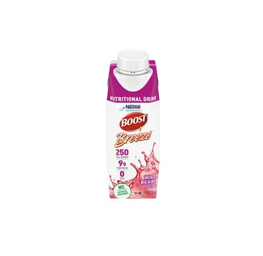 [43900685601] Boost Breeze Nutritional Supplement, Wild Berry