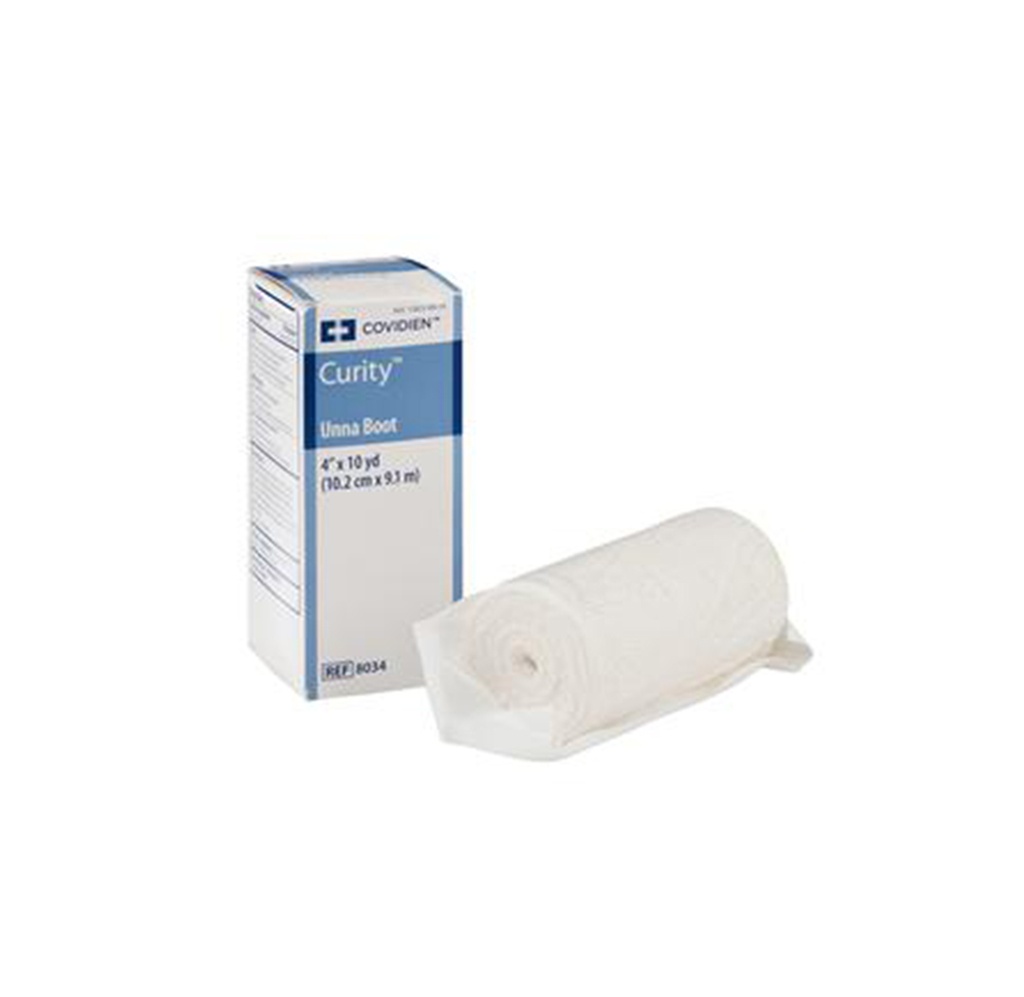 Covidien Curity Unna Boot Bandage, 4"x10yds.