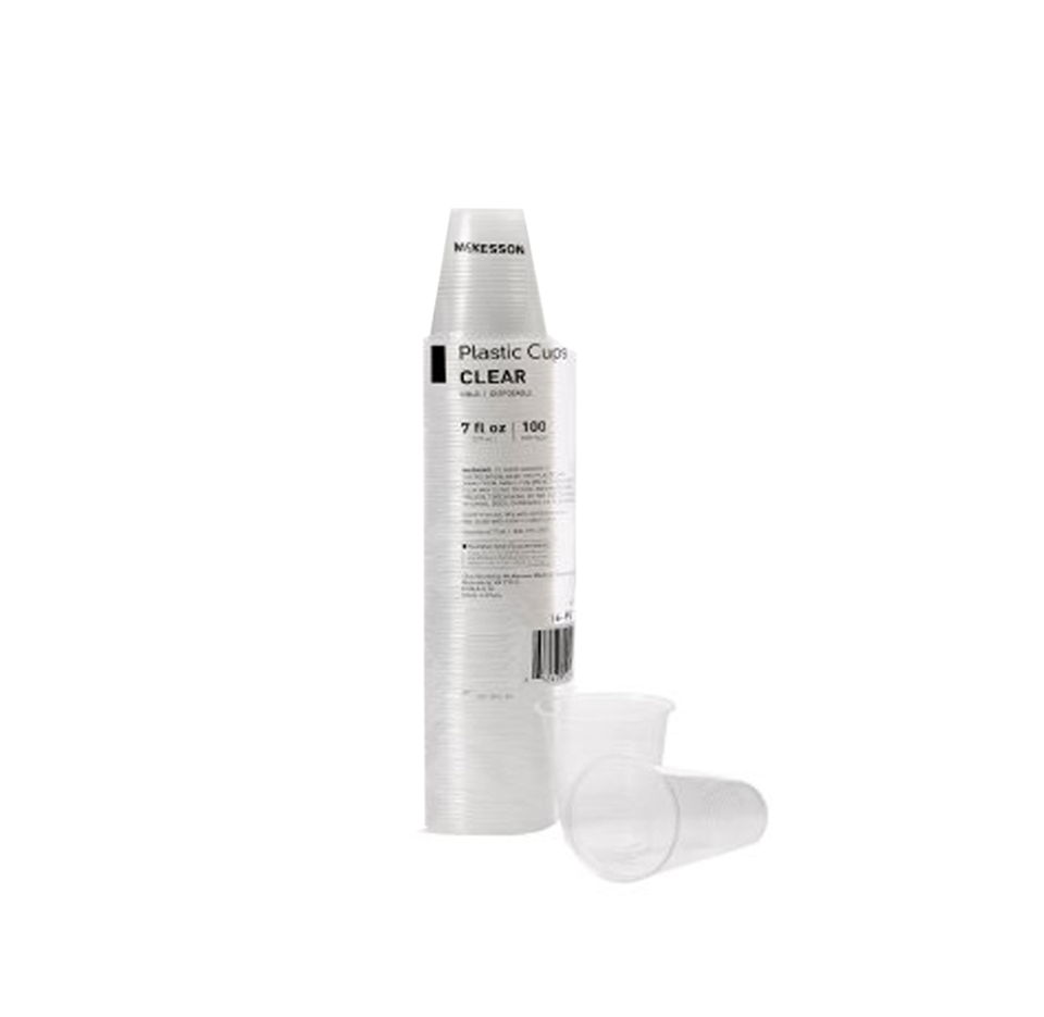 McKesson Clear Disposable Drinking Cup, 7oz