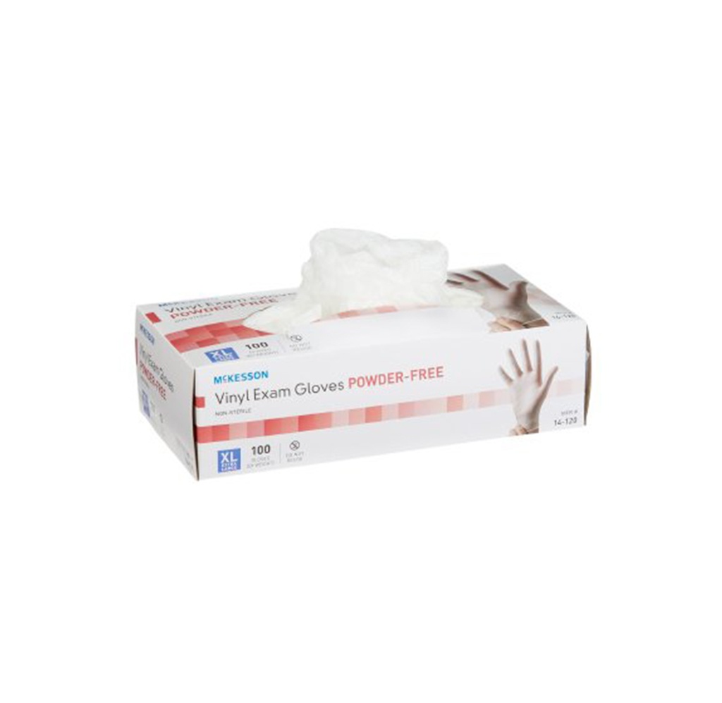McKesson Confiderm Vinyl Exam Gloves