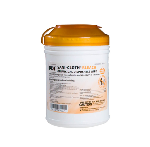 [21-P54072] Sani-Cloth Bleach Germicidal Disposable Wipes