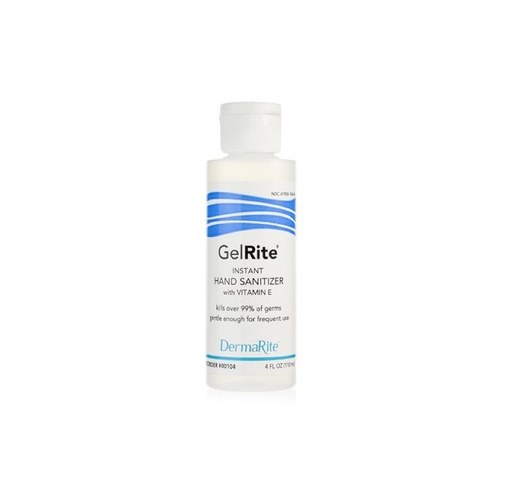 [31-00104] Derma-Rite Gelright Hand Sanitizer, 4oz