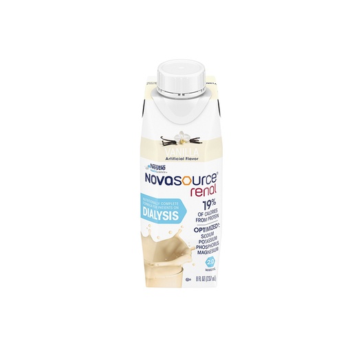 [43900306094] Novasource Renal Nutritional Supplement, Vanilla