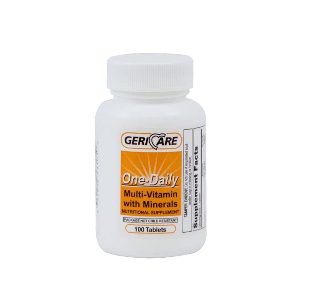 Geri Care Multivitamin and Minerals Tablets
