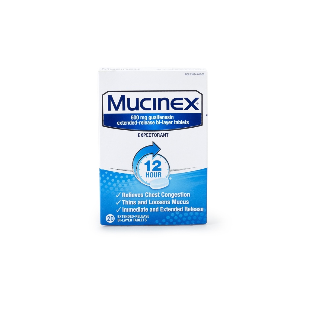 Mucus Relief Extended Release Tablets, 600mg