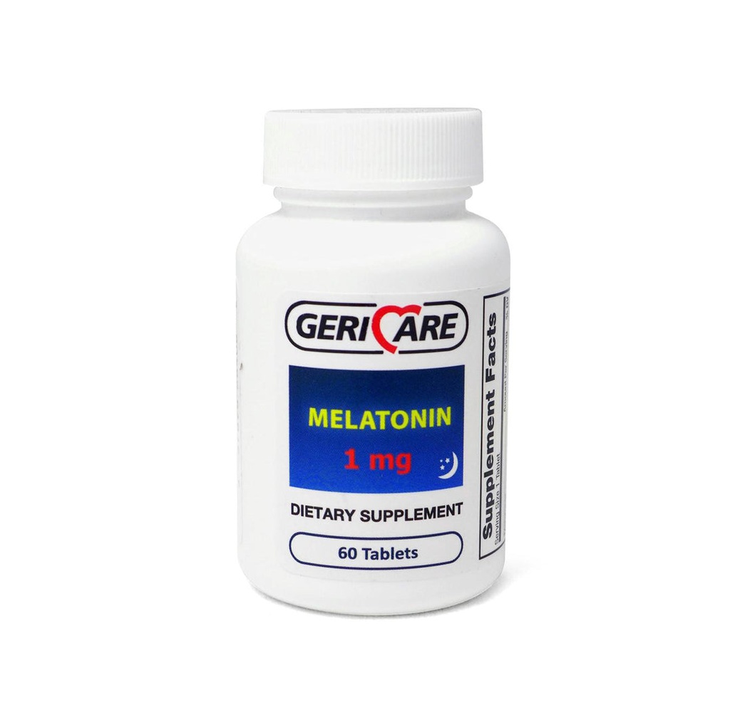 Geri Care Melatonin Tablets, 1 mg