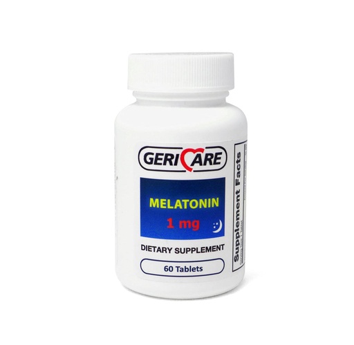 [OTC026] Geri Care Melatonin Tablets, 1 mg