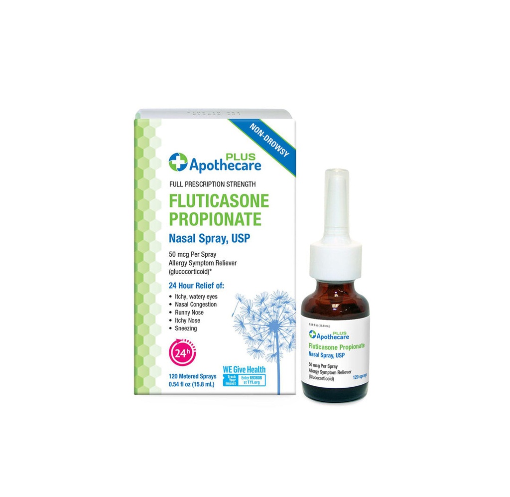 Fluticasone Allergy Relief Nasal Spray, 50 mcg / Spray