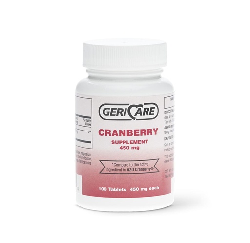 [OTC037] ​Geri Care Cranberry Tablets, 450 mg