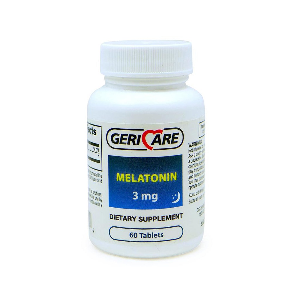 Geri Care Melatonin Tablet, 3 mg
