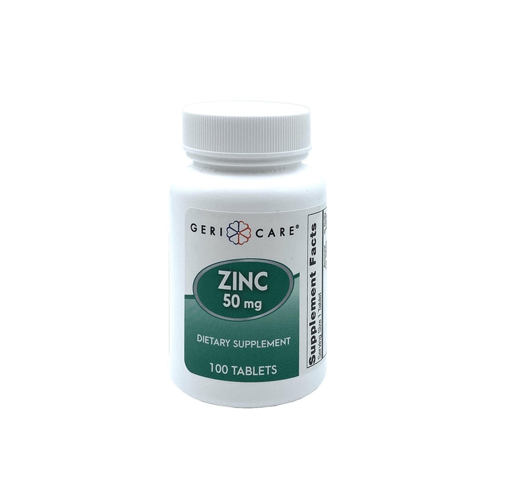 Geri Care Zinc Sulfate Tablet, 50 mg