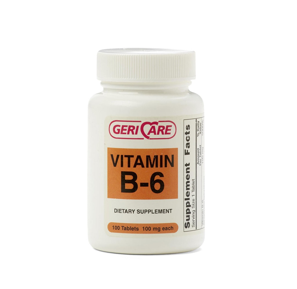 Vitamin B-6 Tablet, 100 mg