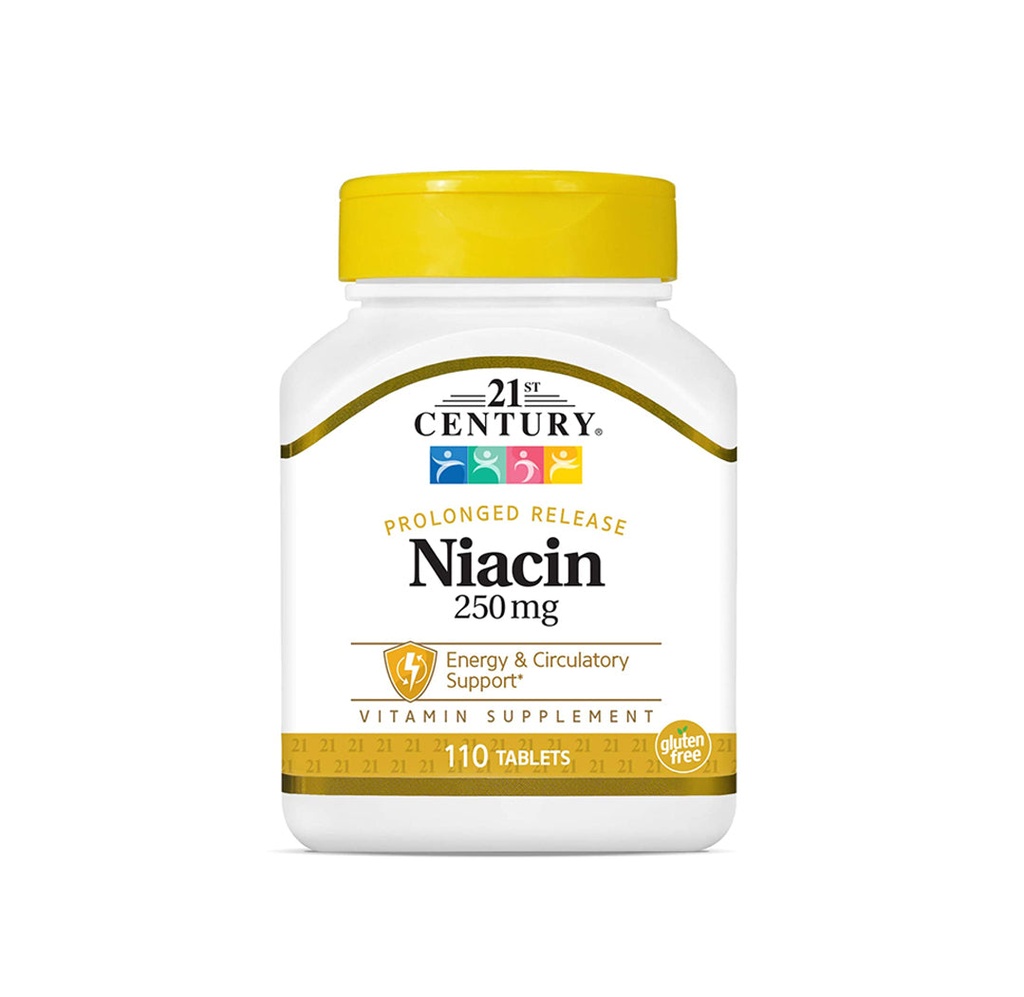 Niacin Tablet (Vitamin B) Time-Release, 250 mg