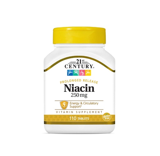 [OTC095] Niacin Tablet (Vitamin B) Time-Release, 250 mg