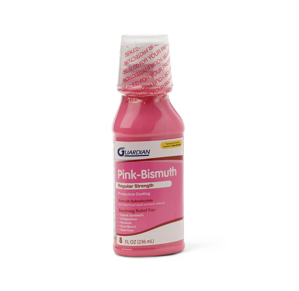 Pink-Bismuth Liquid, 8oz