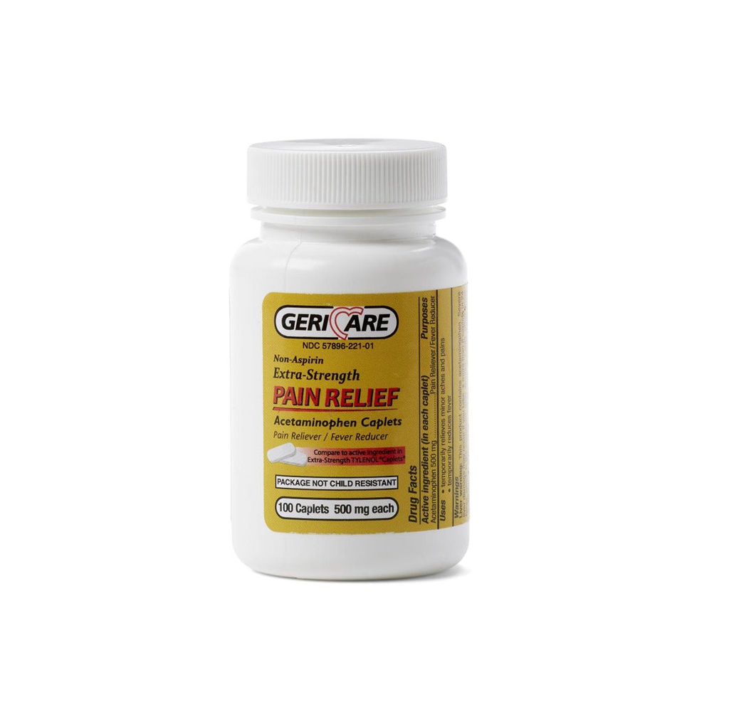 Geri Care Acetaminophen, 500 mg