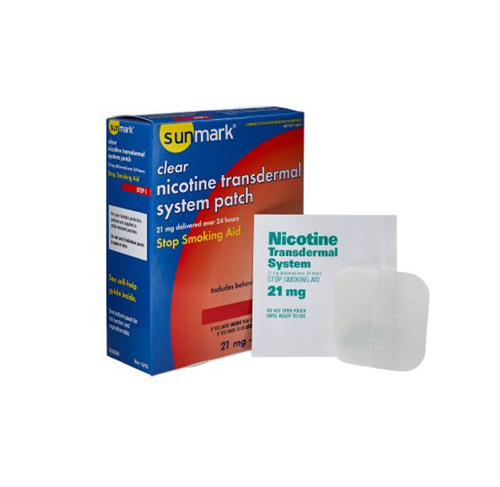 Sunmark Smoking Aid Transdermal Patch, 14 mg