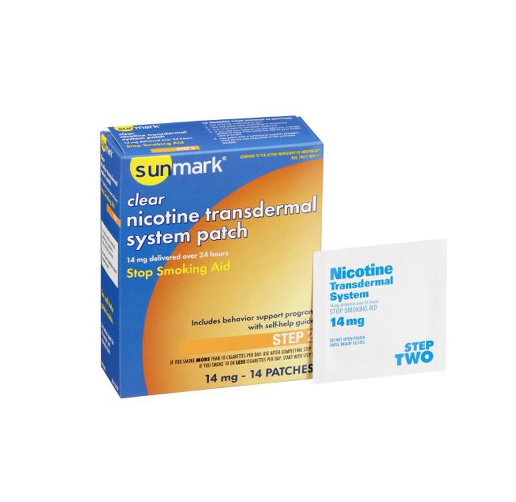 Sunmark Smoking Aid Transdermal Patch, 7 mg