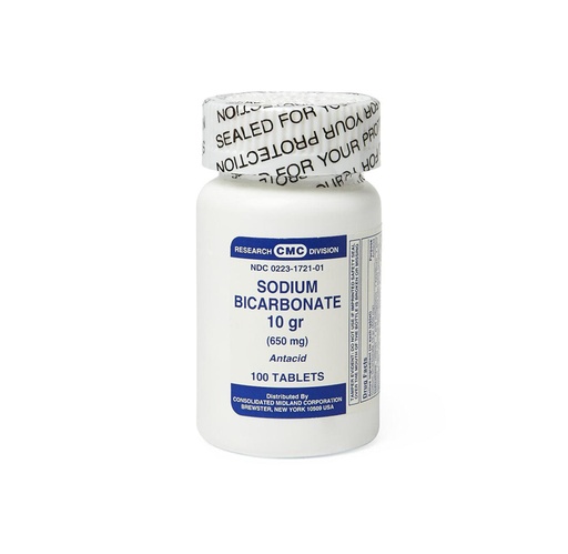 [OTC131] Sodium Bicarbonate, 10g (650 mg) Tablet