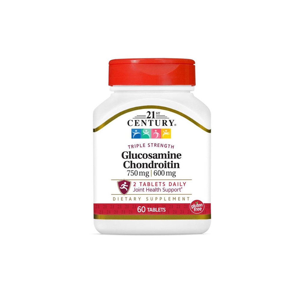Century 21 Glucosamine + Chondroitin Tablets, 750 mg