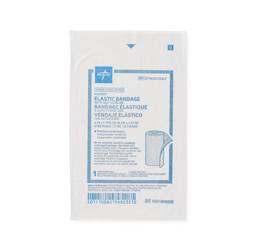 Medline Sterile Elastic Bandage, 4"
