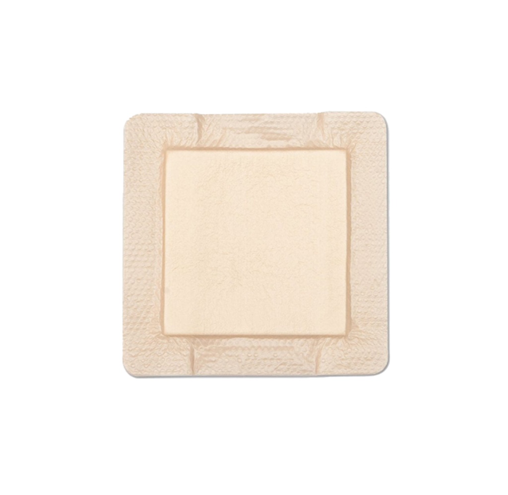 ZeniFOAM Gentle Silicone Bordered Sacral Foam, 7"x7"