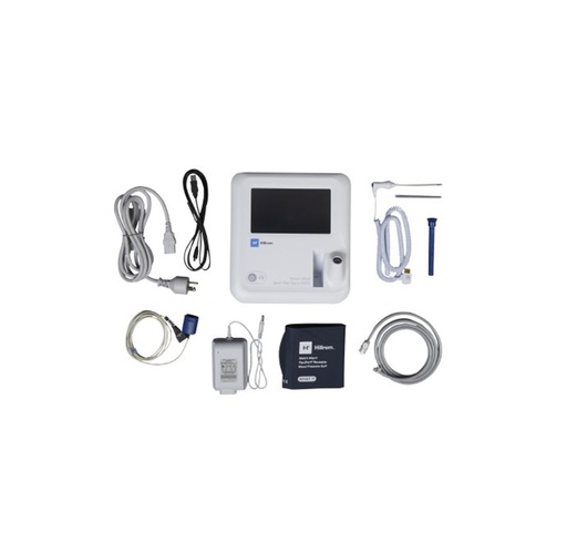 [44WT-B] Welch Allyn Spot 4400  Vital Signs Monitor, Inclides NIBP, Thermometer, SPO2, AC Power