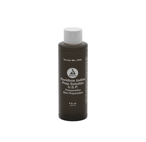 [1425] Dynarex Povidone Iodine Prep Solution, 15oz