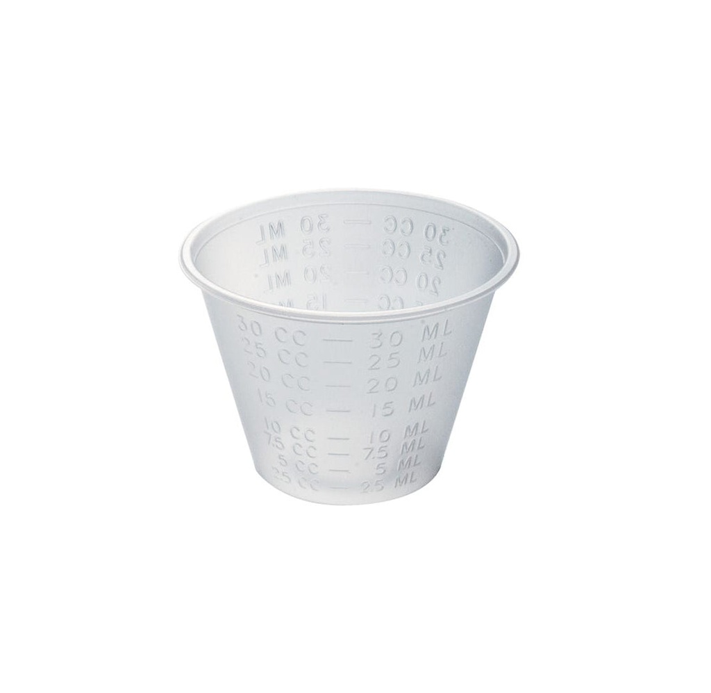 Healthcare Logistics 1oz Narrow Medicine Cup