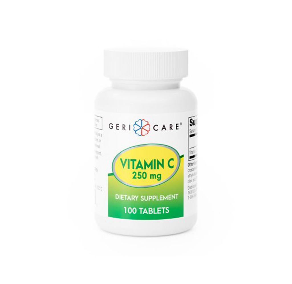 Geri Care Vitamin C Tablets, 250mg